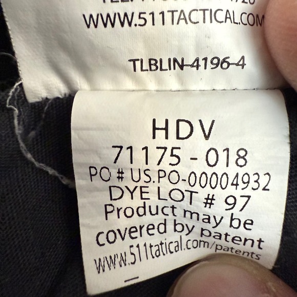 5.11 Tactical Mens‎ Short Sleeve Button Up Shirt Gray Regular Medium - Picture 12 of 13